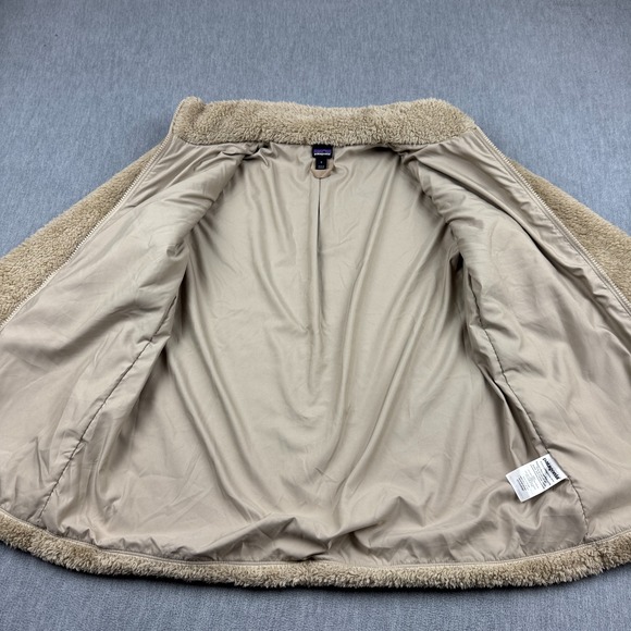 Patagonia Jacket Womens Small Brown Los‎ Gatos Soft Fleece Full Zip Coat 25212 - Picture 6 of 13